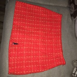 Zara Tweed Mini Skirt